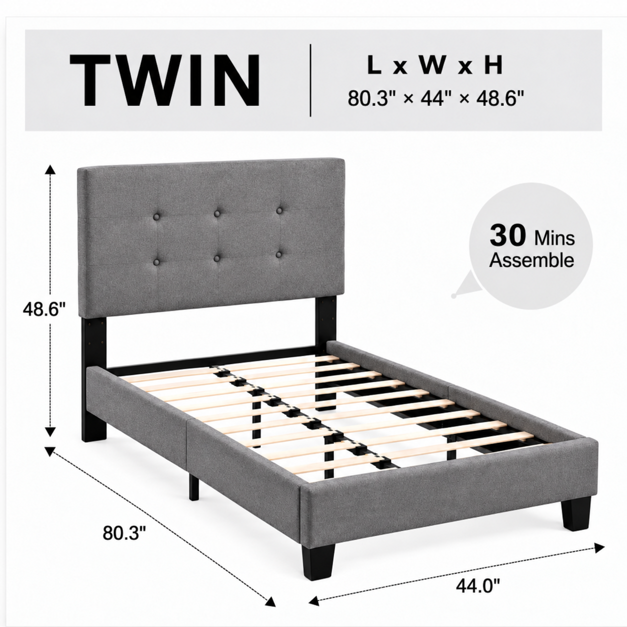 Twin Bed Frame